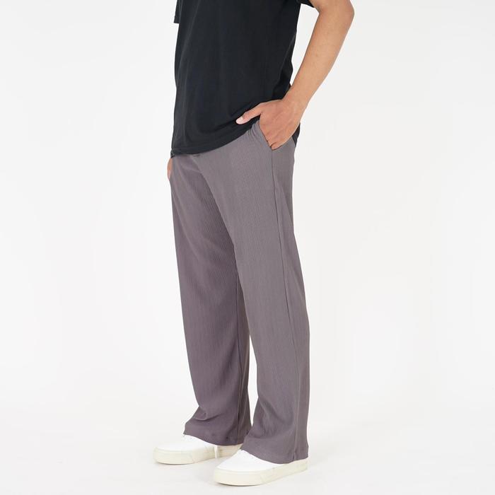 Gambar Dailyoutfits Tapered Lounge Pants Ribs Knit Abu Tua Premium Quality - S dari Daily Outfits DYO Kota Tangerang Tokopedia