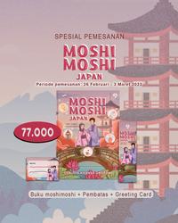 Gambar Pre Order - Buku MOSHI MOSHI JAPAN - By Claudia Khansa Okuzumi dari Bumifiksimedan001 Kota Medan 2 Tokopedia