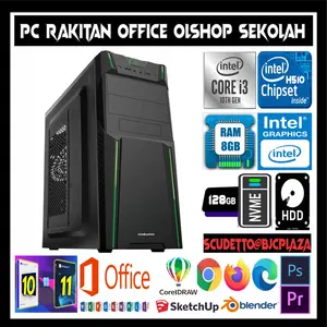 PC RAKITAN I3 10105 / NVME + HDD / INTEL GEN 10