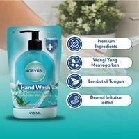 Gambar Sabun Cuci Tangan Essential Eucalyptus Refill 3x 410ml - NORVUS dari Norvus Indonesia Kota Administrasi Jakarta Barat 2 Tokopedia