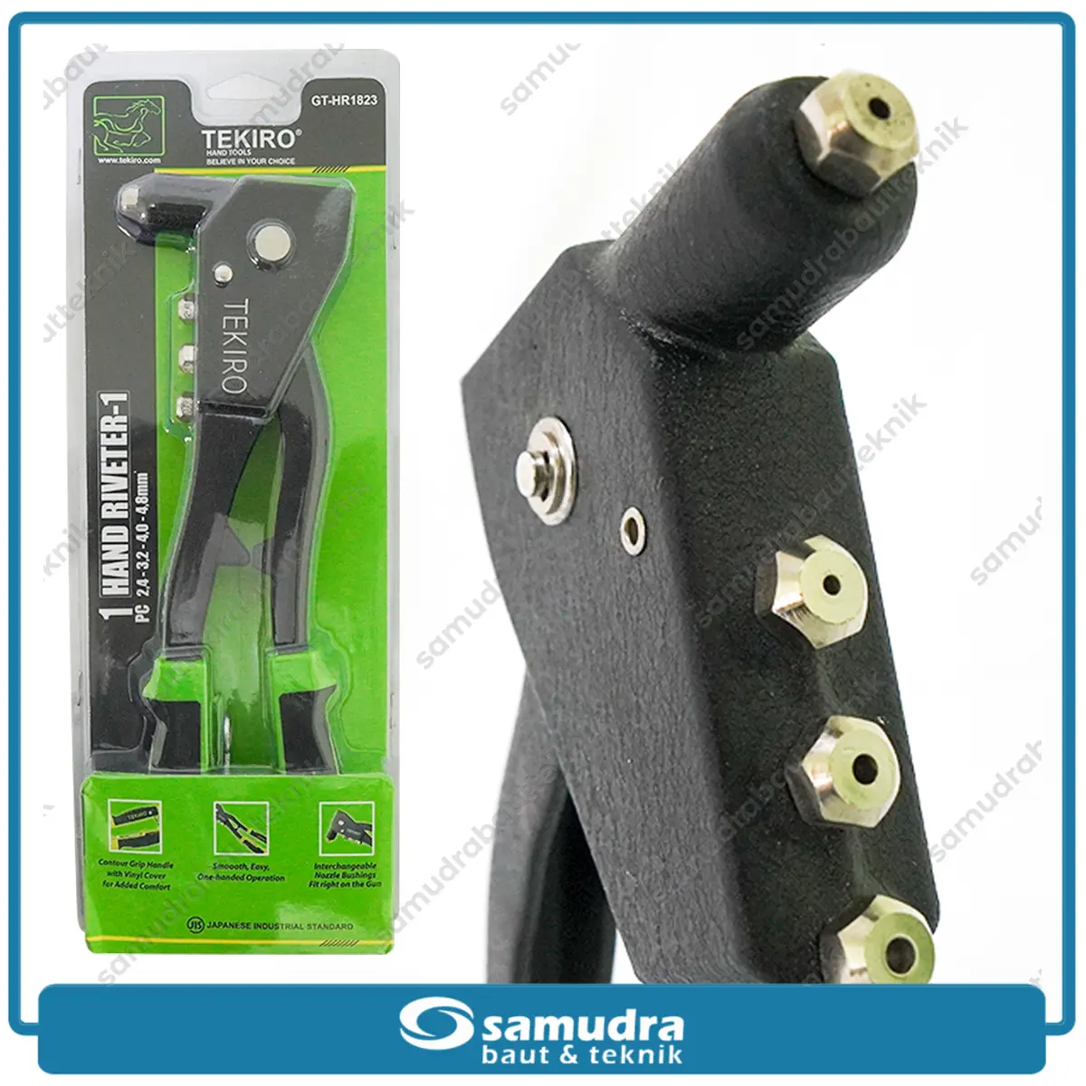 TEKIRO GT-HR1823 Tang Rivet Tembakan Paku Tembak Hand Riveter Ripet