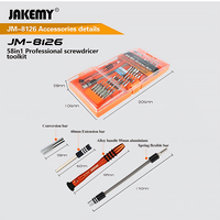 Gambar Obeng Tool Set Merek Jakemy JM-P01 Protech Original dari House Sparepart Kab. Tangerang 4 Tokopedia
