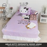 Gambar Rise Sprei Anak HK Romantic Home - ungu 100x200x20 dari risebedding Kota Bandung 5 Tokopedia