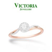 Gambar Cincin Berlian VLR891660 Victoria Jewellery dari Victoria Jewellery Online Kota Administrasi Jakarta Selatan 1 Tokopedia