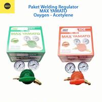 Gambar Paket Welding Regulator - Regulator Las Max Yamato Oxygen Acetylene dari Harizco Kota Bekasi 2 Tokopedia