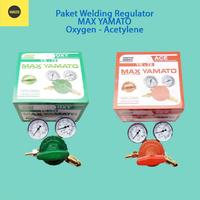 Gambar Paket Welding Regulator - Regulator Las Max Yamato Oxygen Acetylene dari Harizco Kota Bekasi 1 Tokopedia