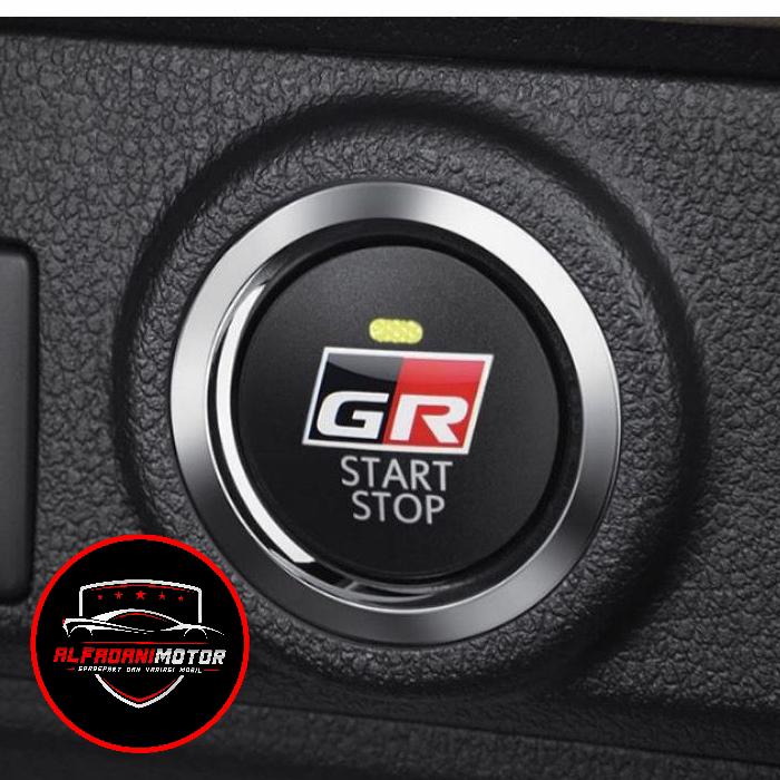 Sticker Engine Stop sticker stiker emblem logo GR SPORT start stop engine original - Shop ...