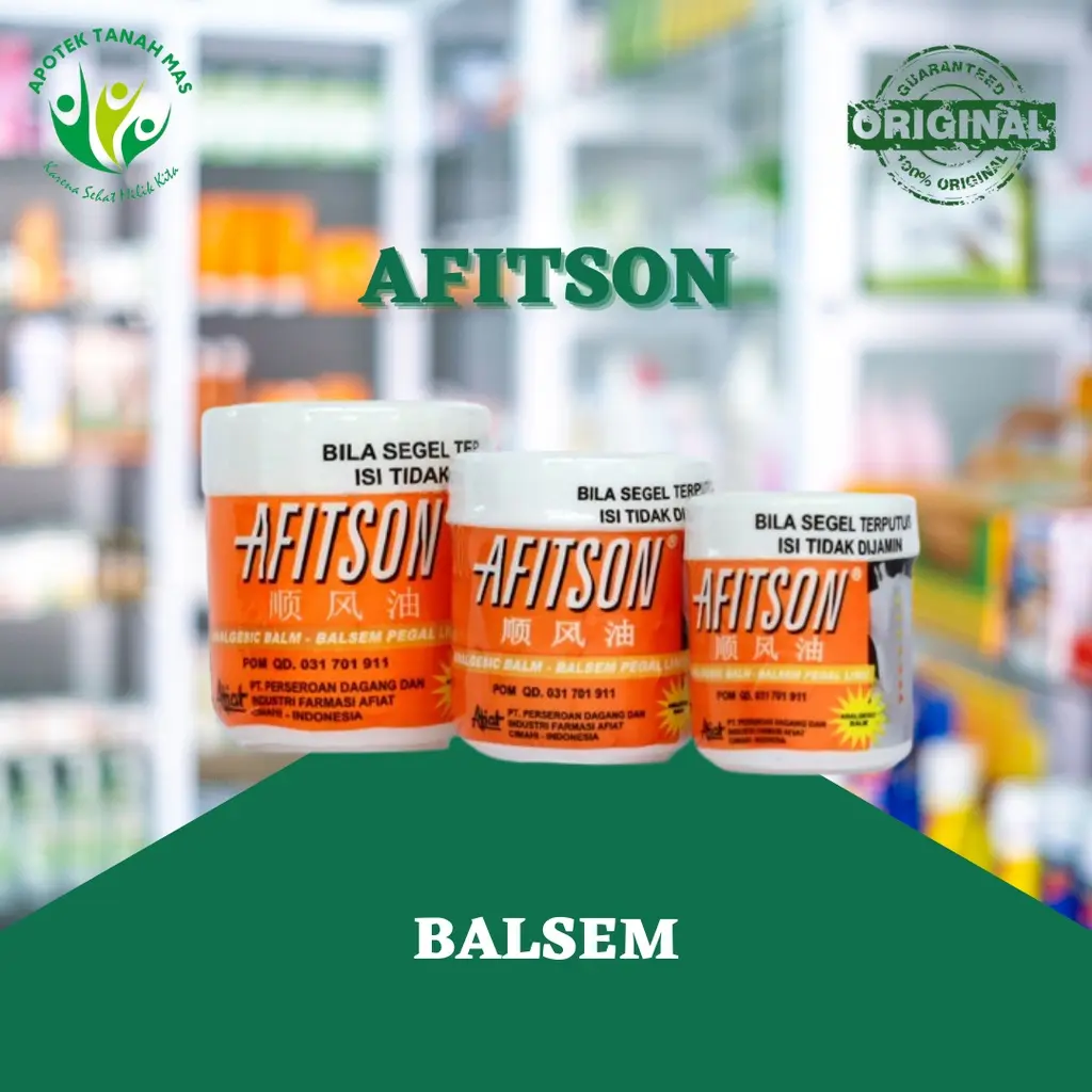 Balsem Afitson 8g 13g 18g