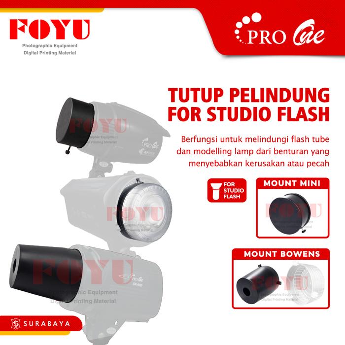 Gambar Tutup Pelindung Lampu Studio Flash Pro One dari Foyu Photo Kota Surabaya Tokopedia