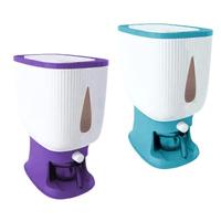 Gambar Dispenser Beras 12KG Tempat Penyimpanan Multifungsi Beras Otomatis dari Adelinestore16 Kota Surabaya 5 Tokopedia