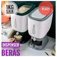 Gambar Dispenser Beras 12KG Tempat Penyimpanan Multifungsi Beras Otomatis dari Adelinestore16 Kota Surabaya 4 Tokopedia