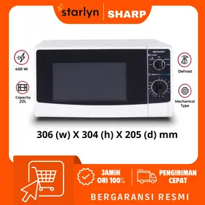 SHARP MICROWAVE R220MAWH / R220MA-WH - (20 LITER)