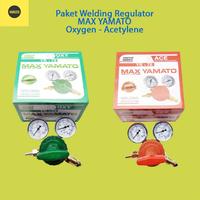 Gambar Paket Welding Regulator - Regulator Las Max Yamato Oxygen Acetylene dari Harizco Kota Bekasi 3 Tokopedia