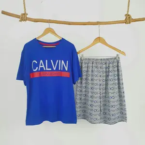 Baju Tidur Dewasa Laki-Laki Setelan Dewasa Laki-Laki F-103 LD 110cm