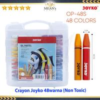 Gambar Crayon 48 Warna Joyko / Oil Pastel 48s / Crayon Oval 48 Warna dari Means store 1 Kota Bekasi 1 Tokopedia