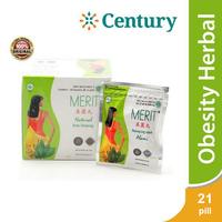 Gambar MERIT SLIMMING SACCHET / SUPLEMEN HERBAL / DIET / PELANGSING dari Century Healthcare Express Kota Administrasi Jakarta Pusat 1 Tokopedia