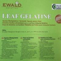 Gambar Halal Gelatin Leaf 1 kg ewald dari fatarfood online shop Kota Denpasar 2 Tokopedia