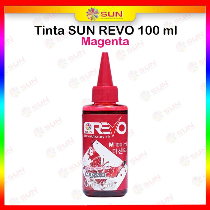 Gambar TINTA SUN REVO INK MAGENTA 100 ML For: Printer Epson Canon HP Brother dari Sun Indonesia Kota Surabaya Tokopedia