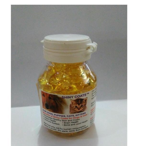 Shiny coat cod liver oil 200 softgels vitamin bulu