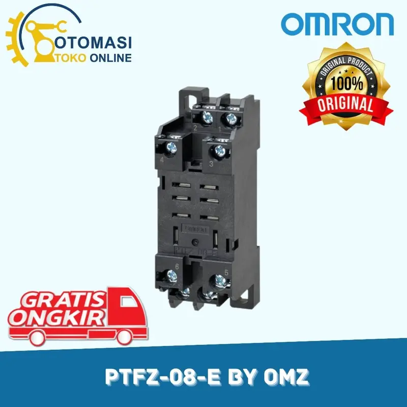 OMRON SOCKET FOR WITH LY2 SERIES PTFZ-08-E 0
