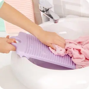 Papan Gilasan Baju Mini Portable / Papan Cuci Baju Plastik