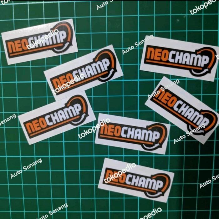 Jual Rep logo/stiker/sticker/lambang baterai/battery neo champ Tamiya ...