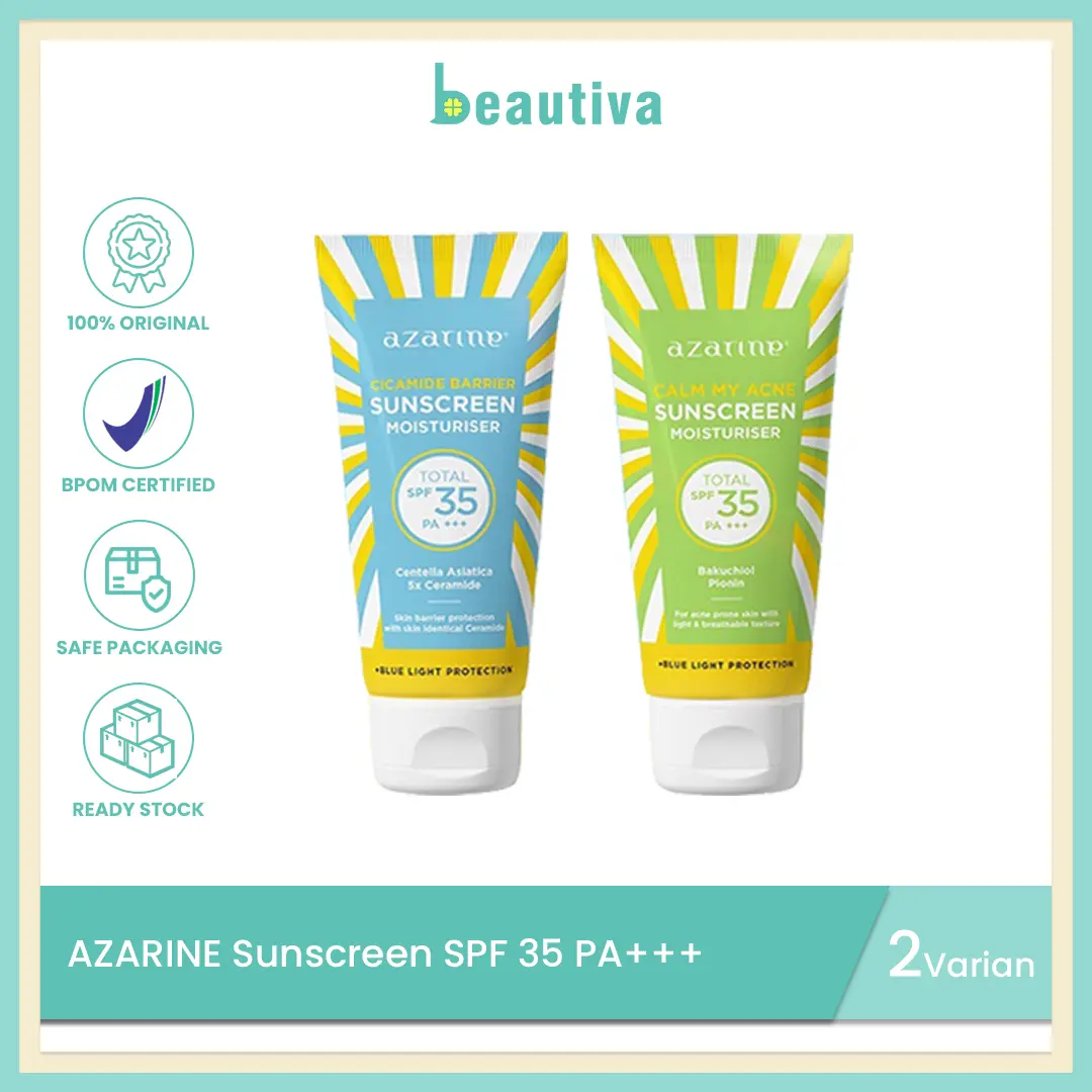 Azarine Cicamide Barrier - Calm My Acne Sunscreen SPF35 PA+++
