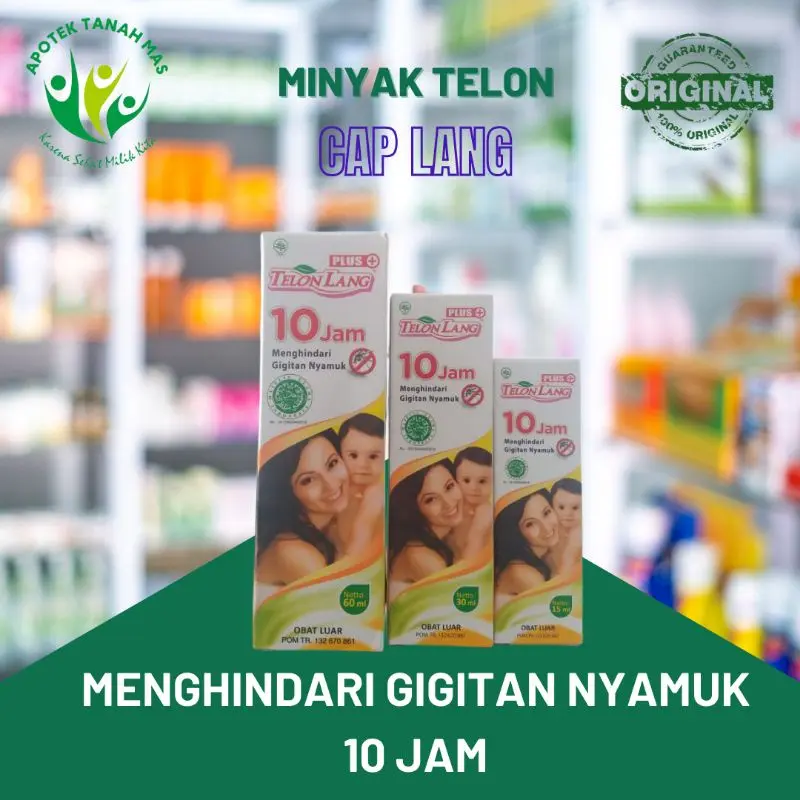 Minyak Telon Plus Cap Lang Minyak Bayi Anti Nyamuk