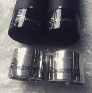 End Caps Knalpot Slipon Model Rinehart Ukuran Diameter 4 in