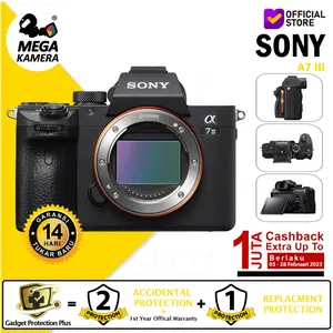 Sony Alpha 7 III / a7 III Garansi Resmi Mirrorless A7III - Body Only