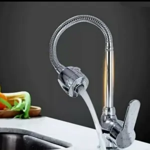 Kran fleksibel panas dingin model TOTO stainless / Kran kitchen sink