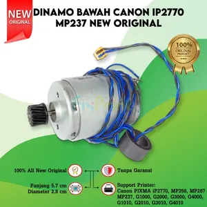 Dinamo Peggerak Printer DC 12 Volt 12V New Original 100%