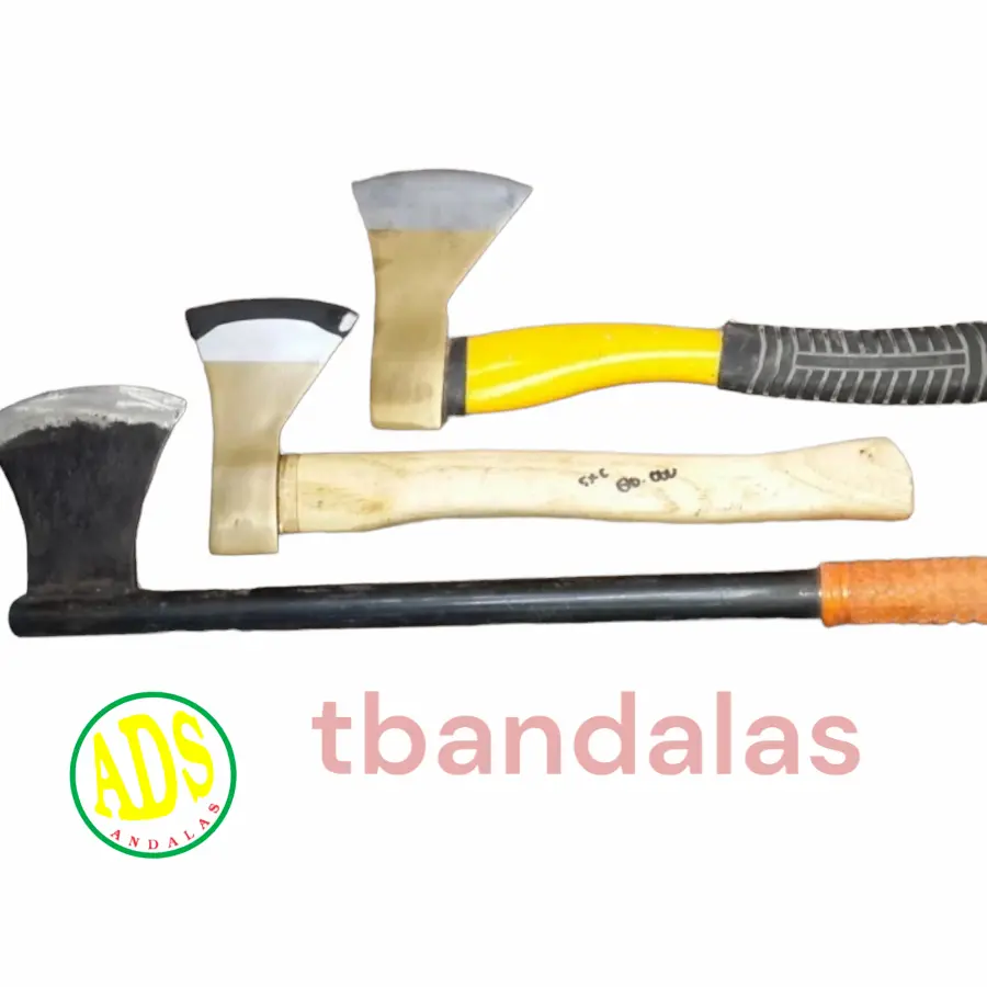 Kapak Kampak Kayu Gagang Kayu Fiber Dan Besi
