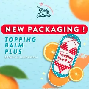 New Packaging Topping Balm Plus The Body Culture Niple Cream BPOM Topi