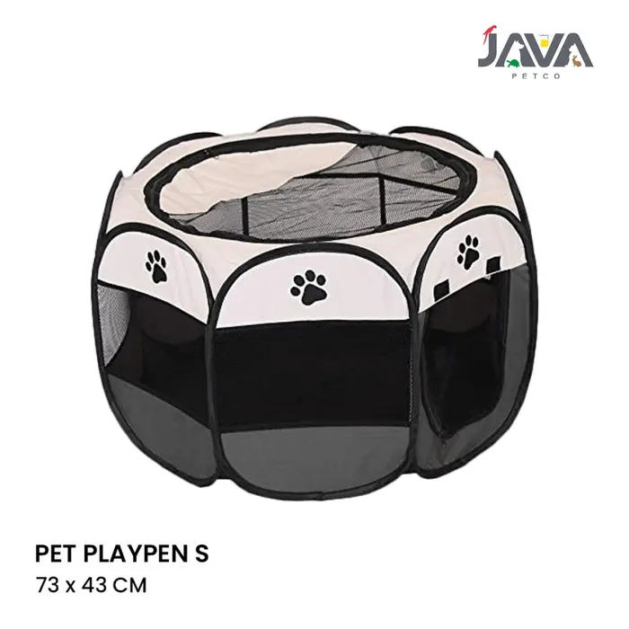 Gambar 【ORIGINAL】 Kandang Flexible Pet Playpen Size S - Kandang Anjing Kucing - Biru Hitam dari Java Petco Jakarta Barat Kota Administrasi Jakarta Barat 5 Tokopedia