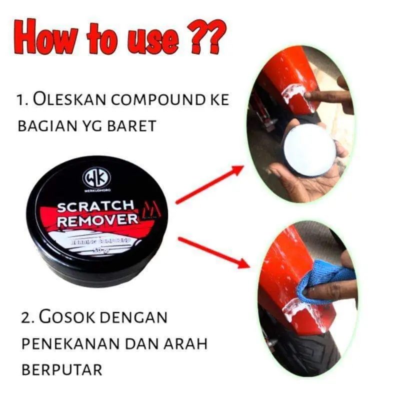 Scratch remover penghilang baret Werkudhoro 1