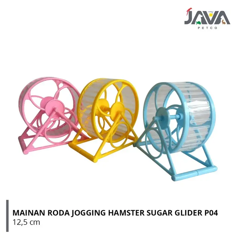 Mainan Roda Jogging Hamster Sugar Glider P04 0
