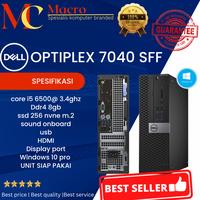 Gambar Dell optiplex 7040 core i5 6500/8gb/nvme256 Hdmi mulus dari MACROcomm Kota Administrasi Jakarta Pusat 1 Tokopedia