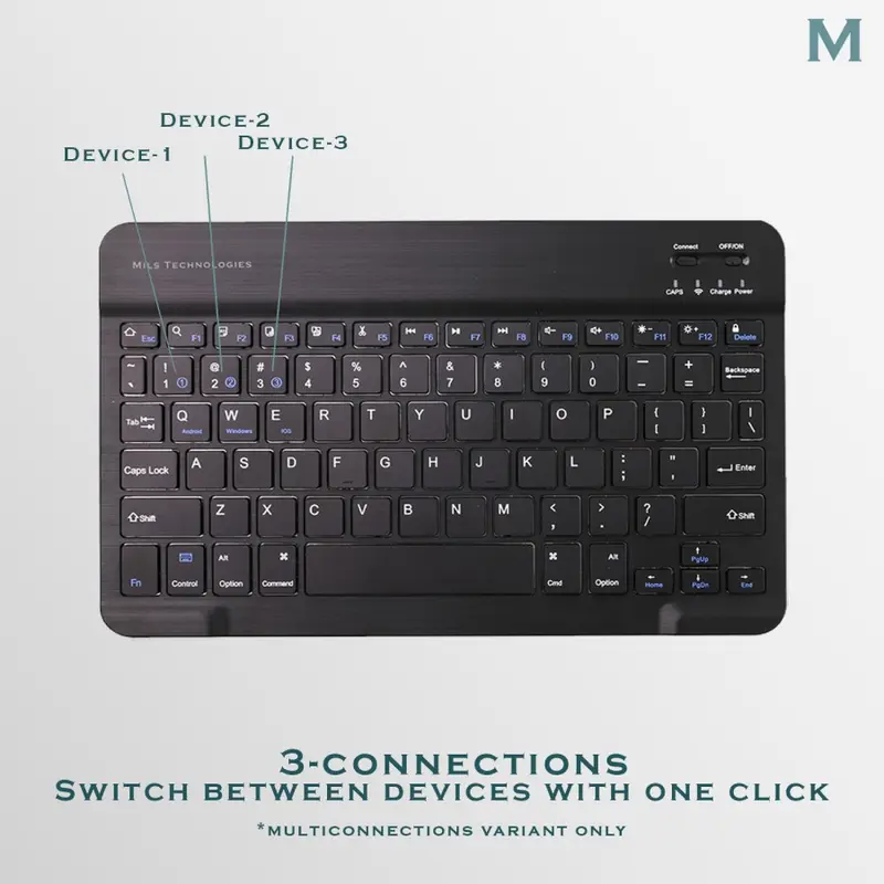 MILS Keyboard Case for Huawei Matepad Refresh 10.4 10.8 Pro 11 2022 - MC01HWKB 1