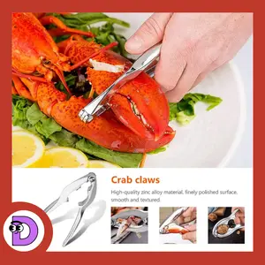 Tang Pemecah Penjepit Pembuka Cangkang Capit Kepiting Kacang Kacangan