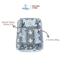 Gambar Obayito Kasur Kotak Bayi Set Kelambu Mini terbaik - As Soft Peach dari Obayito Group Kota Bekasi 5 Tokopedia