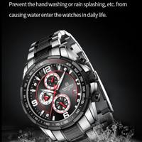 Gambar Jam Tangan Pria Navi Force Original Anti Air Chronograph NF 8020S S/B dari On Time Indonesia_NEW Kota Administrasi Jakarta Utara 5 Tokopedia