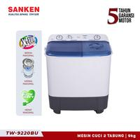 Gambar Sanken Mesin Cuci Twin Tub TW-9220BU 9kg Mesin Cuci 2 Dua Tabung dari Sanken Official Store Kota Administrasi Jakarta Barat 1 Tokopedia