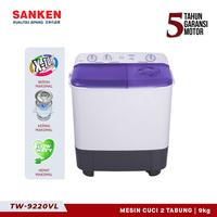 Gambar Sanken Mesin Cuci Twin Tub TW-9220VL 9kg Mesin Cuci 2 Dua Tabung dari Sanken Official Store Kota Administrasi Jakarta Barat 1 Tokopedia