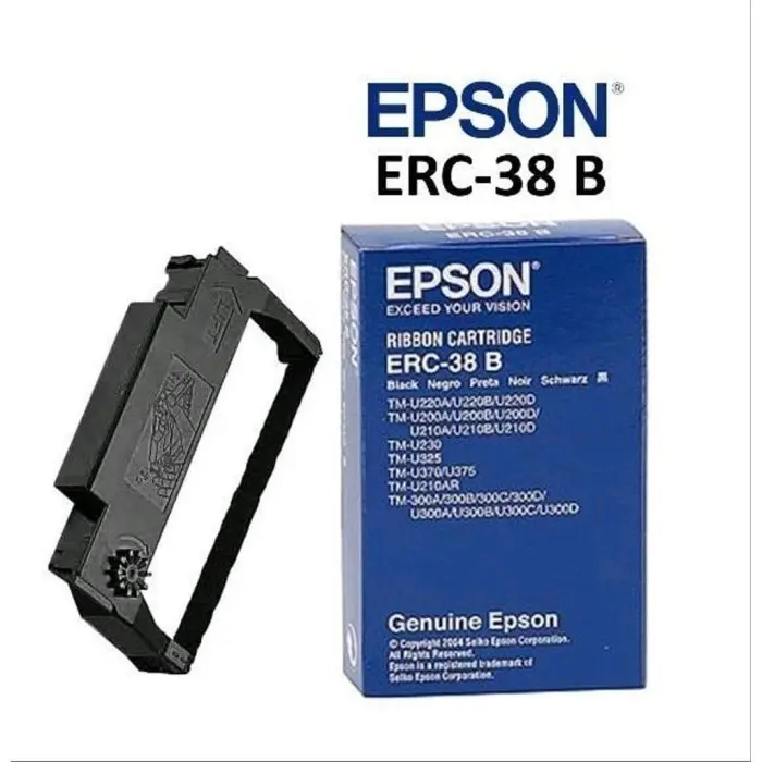 CATRIDGE PITA RIBBON PRINTER KASIR EPSON TMU-220/TM-U220 ERC-38B ORI 2