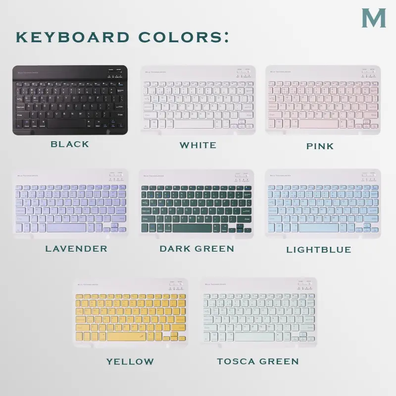 MILS Keyboard Case for Huawei Matepad Refresh 10.4 10.8 Pro 11 2022 - MC01HWKB 4