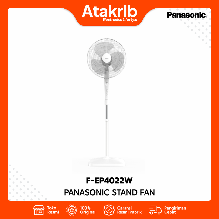 Gambar PANASONIC STAND FAN F-EP4022W / EP4022W 16 Inch dari Atakrib Elektronik Yogyakarta Kab. Sleman Tokopedia