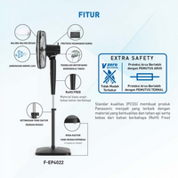 Gambar PANASONIC STAND FAN F-EP4022W / EP4022W 16 Inch dari Atakrib Elektronik Yogyakarta Kab. Sleman 4 Tokopedia