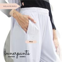 Gambar Celana Wanita Celamis (Celana Dalam Gamis) Celana Jogging Innerpants - Dark Grey, M dari Helairindu Hijab Kab. Bandung 3 Tokopedia