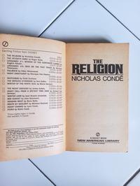 Gambar Novel The Religion by Nicholas Conde dari Toko Buku Bekas Aksiku Kota Administrasi Jakarta Timur 2 Tokopedia